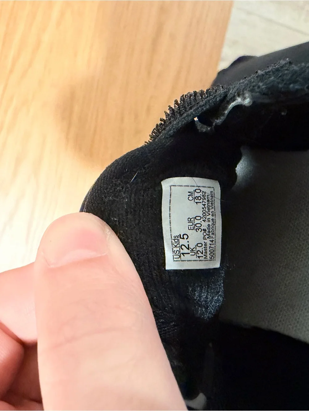 Vans Kids Black Suede Double-Strap Sneakers